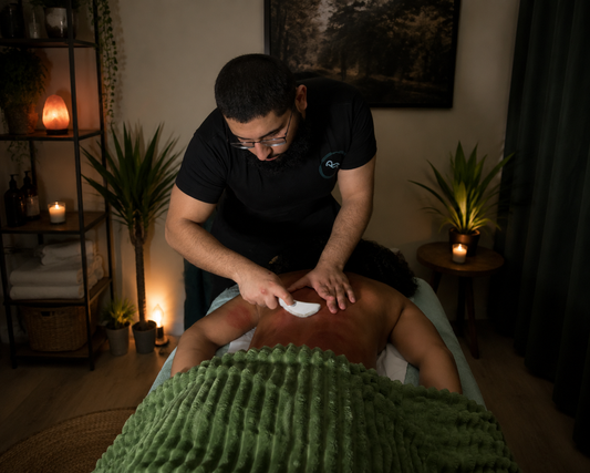 image of therapist for sports massage near me