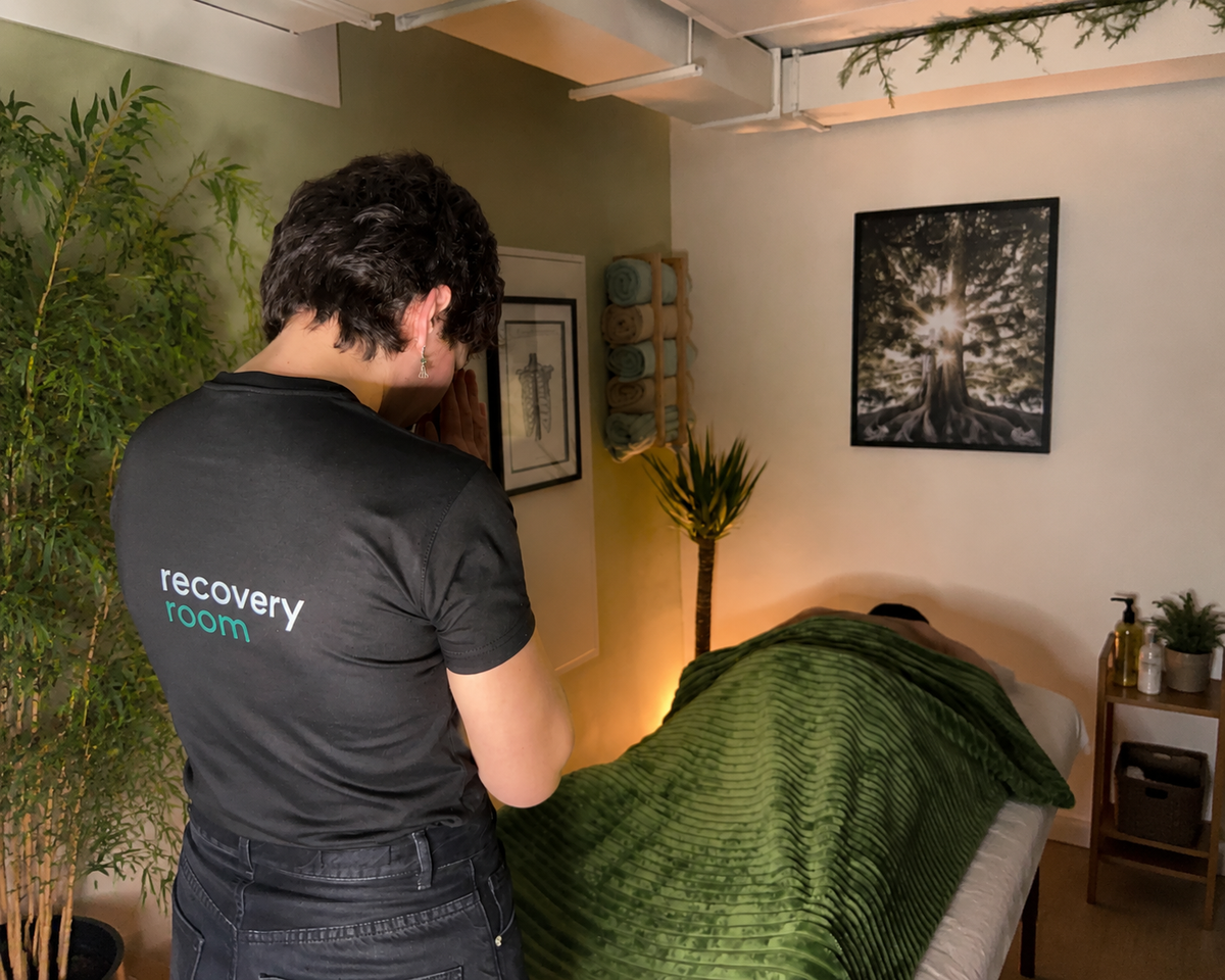 Professional massage therapy environment